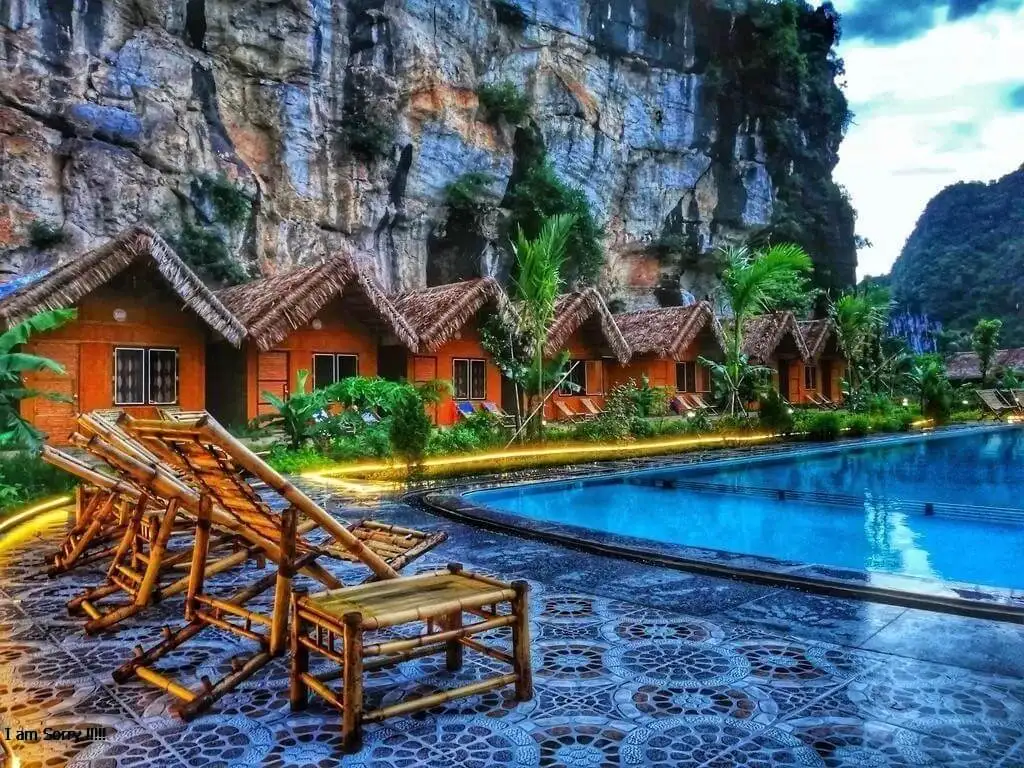 Homestay Ninh Bình có bể bơi